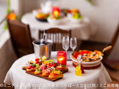 展示作品：ミニ厨房庵 1