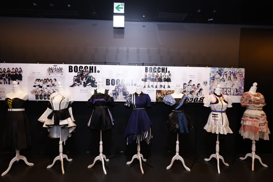 過去衣装展示