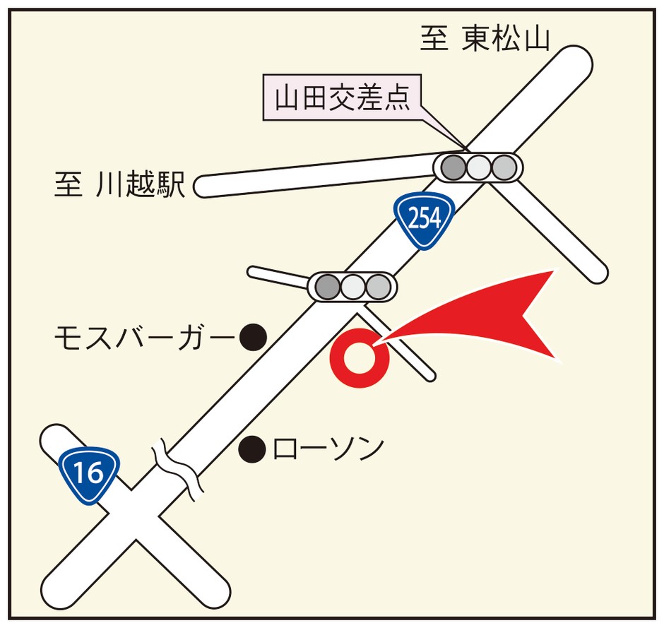 ゴルフドゥ!NEXT川越店 アクセス