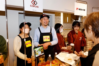 にごり酢まつり 開催中の様子