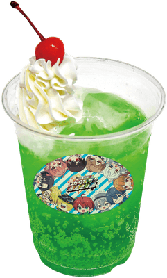 じゃぱぱの夏色！ ふわっとホイップメロン