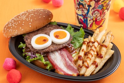 おばけバーガープレート