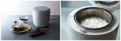 【新製品】炊飯器のニューノーマル「マルチライスポット」、 ミニマルなデザイン・豊富な調理機能はそのままに 低糖質炊飯に対応した新モデル 「ヘルシーマルチライスポット」が遂に登場！