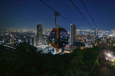 神戸布引ロープウェイ　夜景