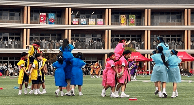 令和7年（2025年）実施の運動会の様子