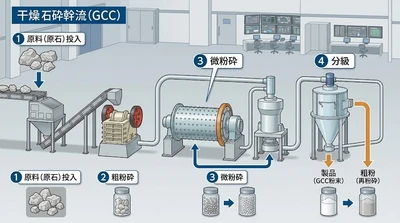 炭酸カルシウムの粉砕（GCC）市場調査：規模推移、成長率3.4%、最新業界動向2026-2032