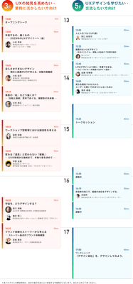 タイムスケジュール
