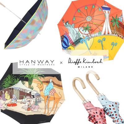 ハンウェイ (HANWAY) とDieffe Kinloch(ディエッフェ・キンロック) コラボ傘