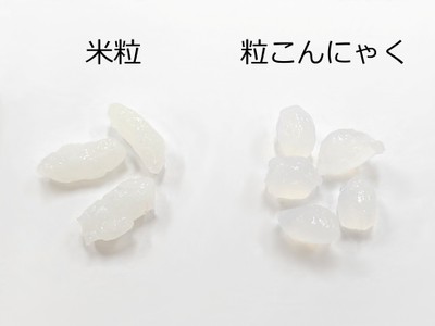 米粒　粒こんにゃく