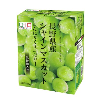 フルーツBOX長野県産シャインマスカットこんにゃくミニゼリー
