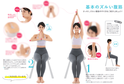 「ズルい腹筋」のやり方をご紹介！