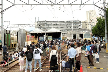 ～ 叡山電車の車庫公開イベント ～
「第19回えいでんまつり」を10月31日（土）に開催します