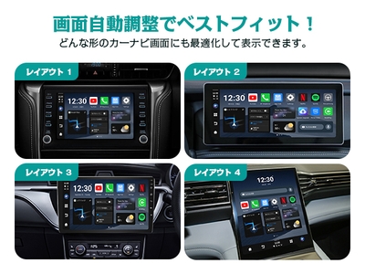 画面自動調整でベストフィット!