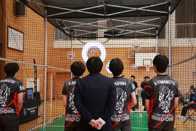 試合の様子(大阪府星翔高校)