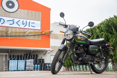 レンタルバイクに使用するバイク：W175