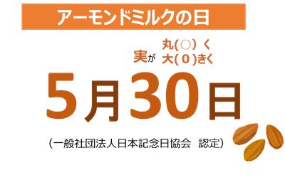 アーモンドミルクの日