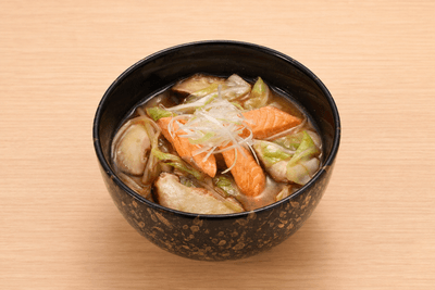 播州サーモンのちゃんちゃん味噌うどん