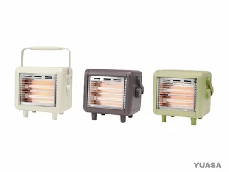 足元のちょこっと暖房！ほっこりとやわらかな3色展開の 「しかくい電気ストーブ」を9月下旬に発売