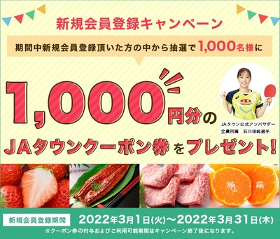 新規会員登録キャンペーン