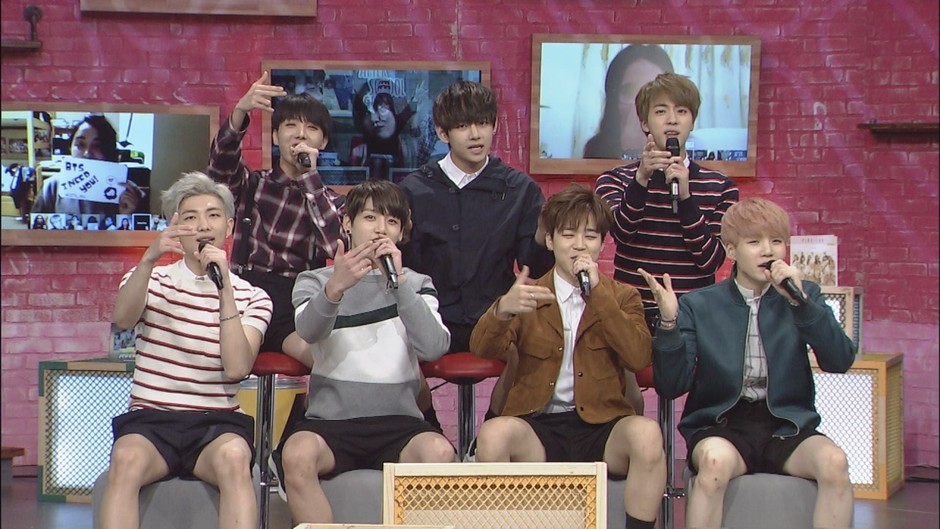 「AFTER SCHOOL CLUB【BTS出演回】」©The Korea International Broadcasting Foundation. All Rights Reserved.