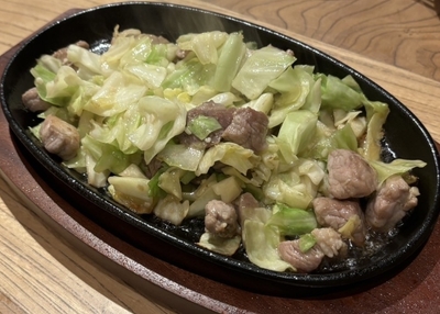 「林SPF豚」の博多鉄板豚焼肉