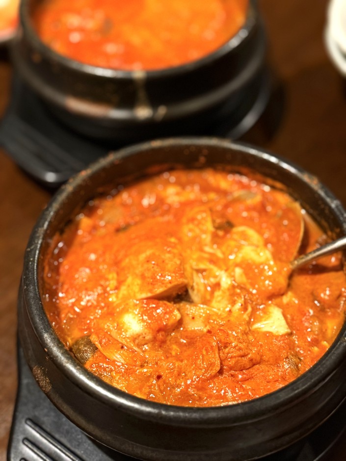 豆乳スンドゥブチゲ定食