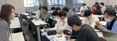 【名城大学】都市情報学部講義「フィールド調査の方法」　調査実施後のデータ確認と提案の方向性を議論