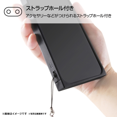 便利なストラップホール付き