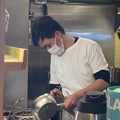 店主平林さん　