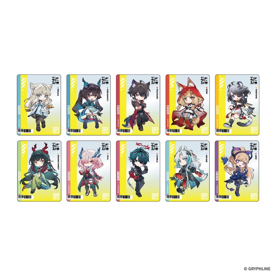 ▲後半：8/8(土)～8/30(日) オリジナルクリアカードvol.2(全10種)