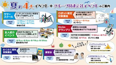 夏の4大イベント+関連会社イベント