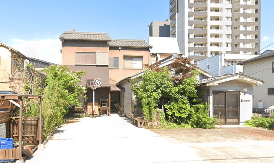 西堀邸空き家敷地写真