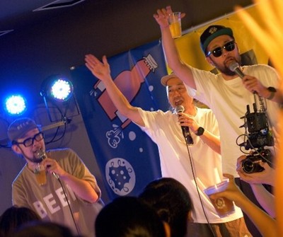 昨年のけやき BEER LIVEの様子