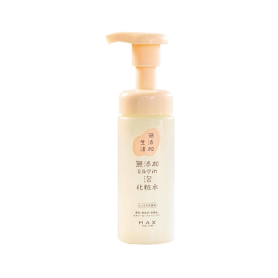 無添加生活 無添加ミルクin泡化粧水(2)