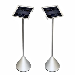 iPadフロアスタンド「T12」| デザイン会社がつくった いちばん美しい iPad床置きフロアスタンド