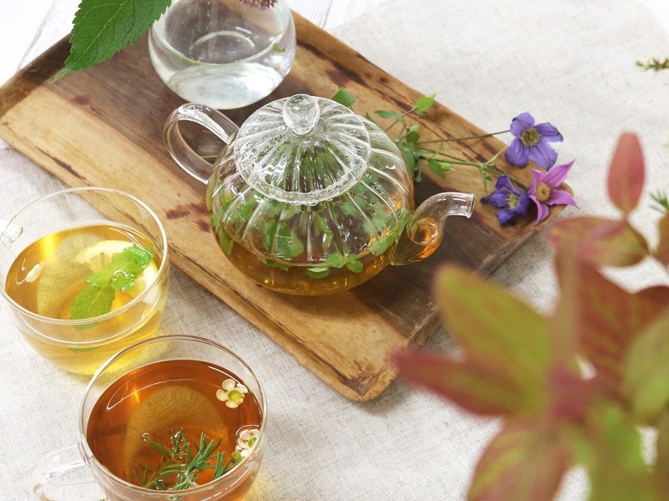 和のハーブティー店 お花茶