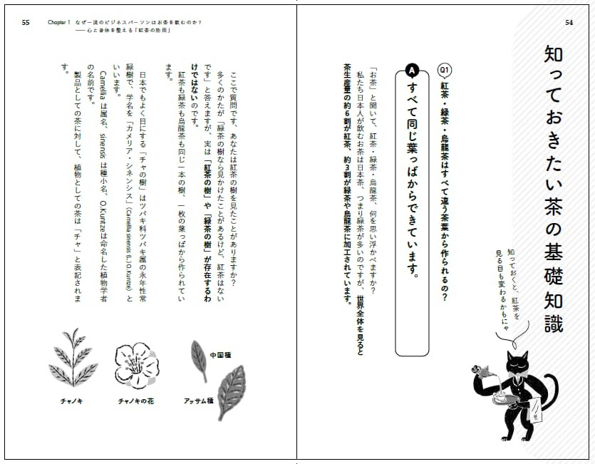 知っておきたい茶の基礎知識（本文より）