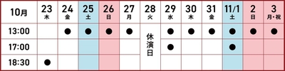タイムスケジュール