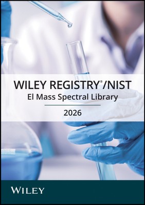 Wiley RegistryとNIST EIを統合した「WR/NIST 2026」。 検証済みEIマススペクトルを120万件以上収録し、未知化合物のより迅速で確かな同定を支援。