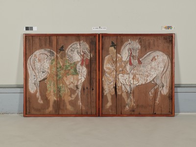 7. 神馬図額