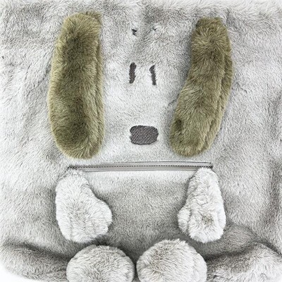 ROOTOTEコラボのスヌーピーふわもこ2WAYショルダートートバッグ