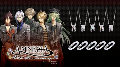 「AMNESIA」10周年記念コラボジュエリー　10/5（火）から受注販売開始！