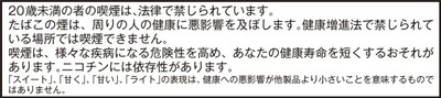 健康注意文言
