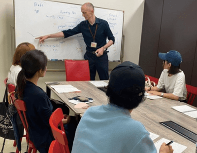 ご出発前に参加できる英会話レッスン