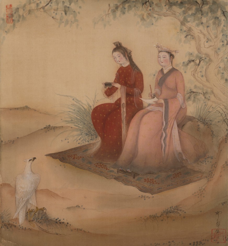 堂本印象《写霊図》大正15年(1926)　京都府立堂本印象美術館蔵