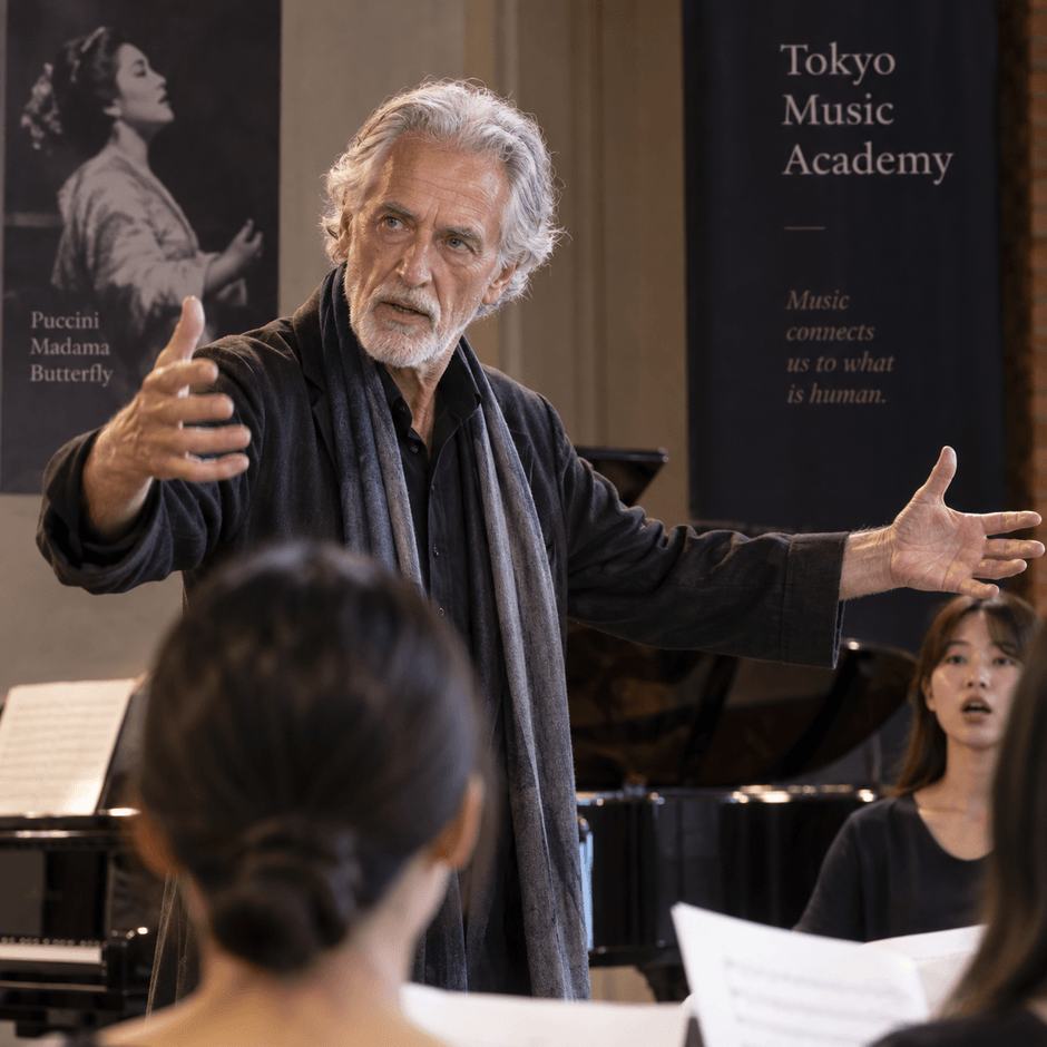 奈美が学ぶ音大オペラ教授・アルバート・リゼ