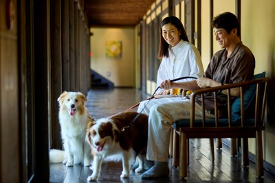 愛犬と過ごす、赤城山の静かな休日