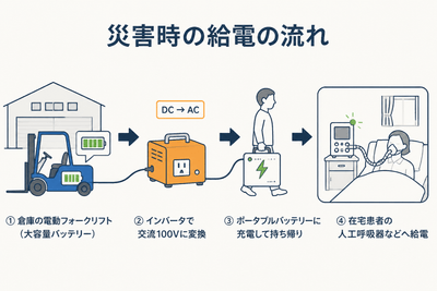 電源ドナーの流れ