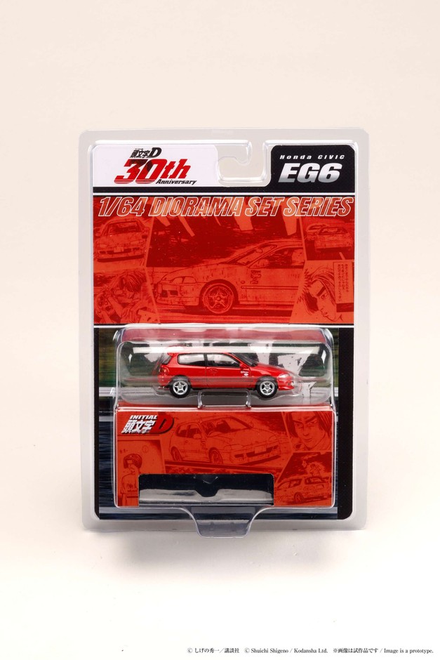 1/64 Honda CIVIC (EG6) 妙義 Night Kids / 頭文字D 庄司 慎吾 VS 藤原 拓海 2
