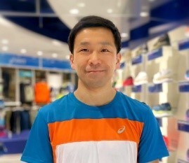 アシックスランニングクラブコーチ 川﨑 泰裕氏